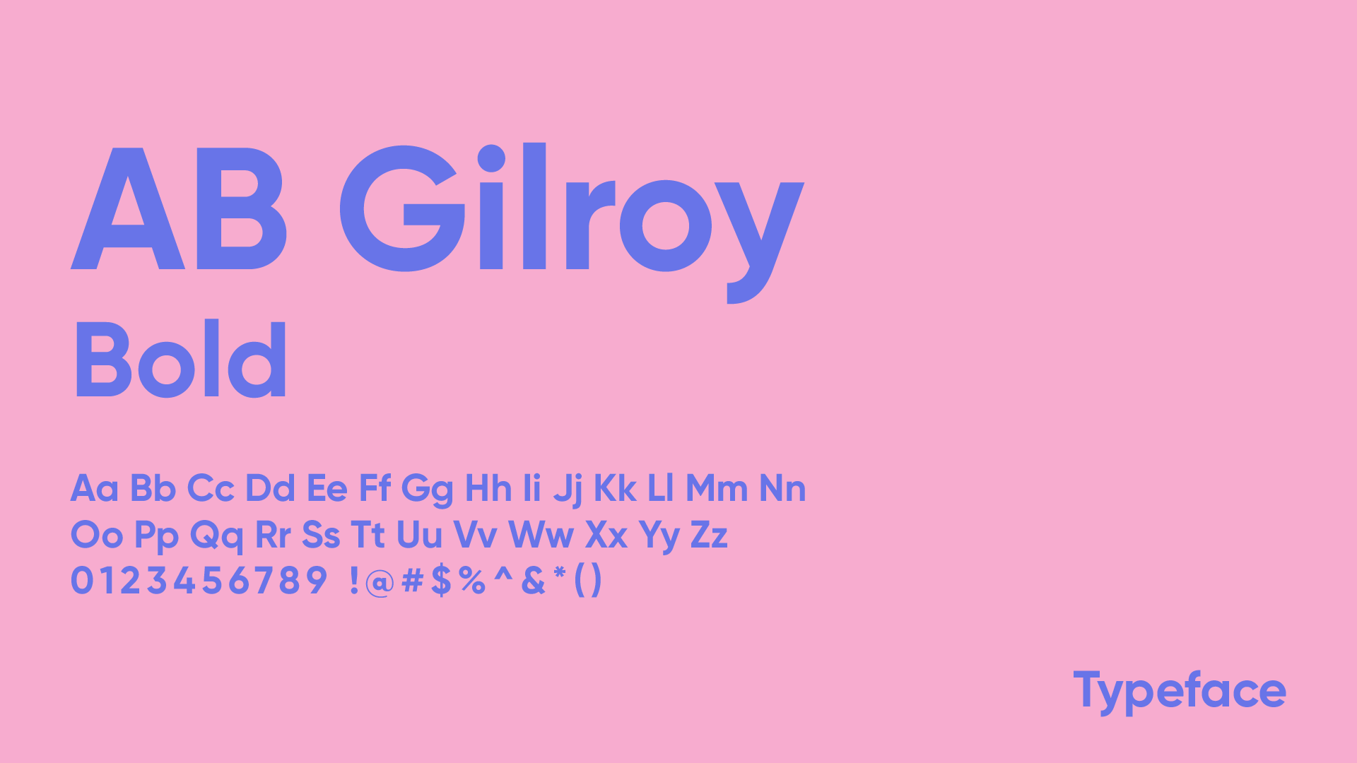 Primary Font